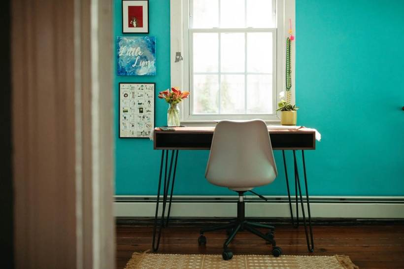 Little Lion Creative studio with brand artwork